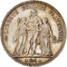 Coin, France, Hercule, 5 Francs, 1877, Paris, AU(50-53), Silver, KM:820.1
