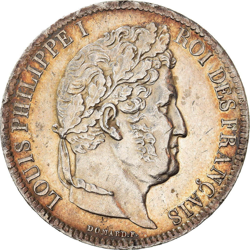 Monnaie, France, Louis-Philippe, 5 Francs, 1831, Lyon, Rare, TTB, Argent