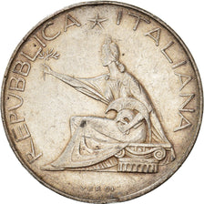 Coin, Italy, 500 Lire, 1961, Rome, EF(40-45), Silver, KM:99