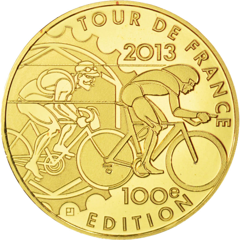 Vème République, 5 Euro Or Tour de France 2013, KM New