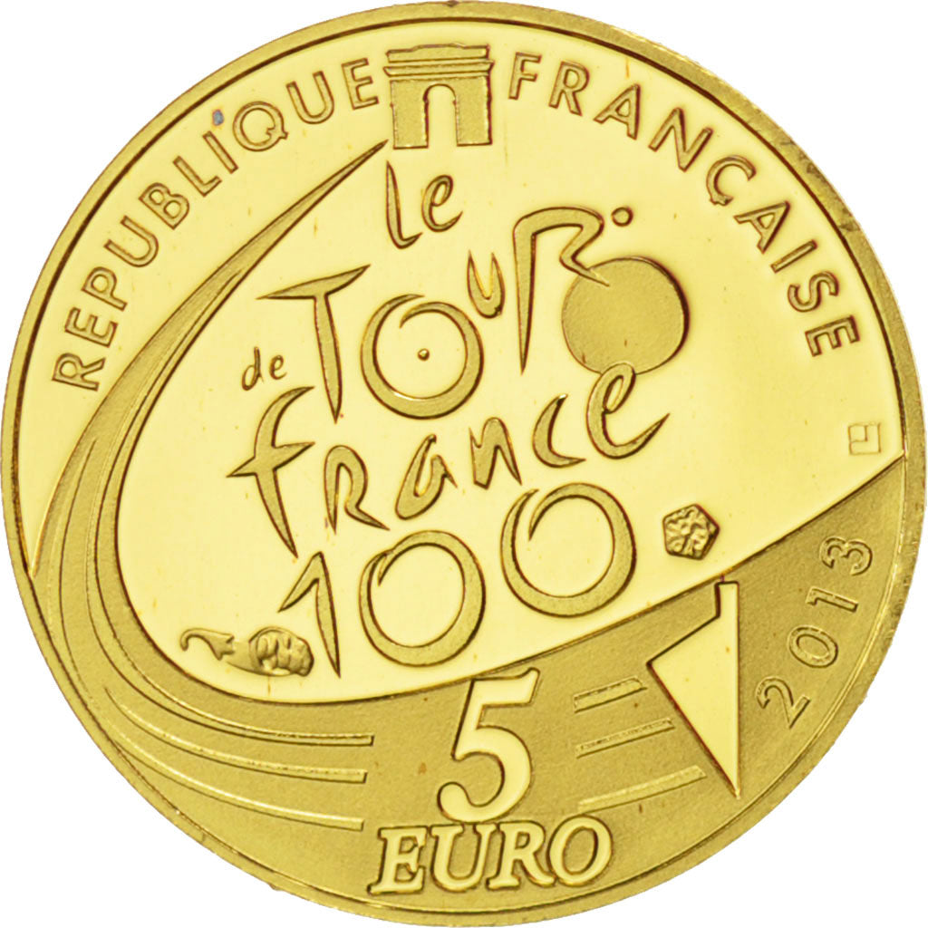 Vème République, 5 Euro Or Tour de France 2013, KM New
