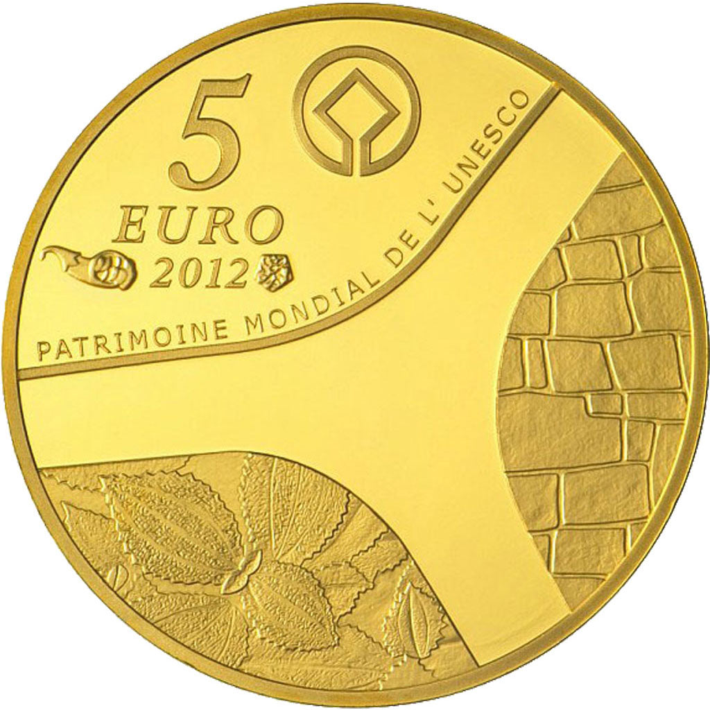 FRANCE, 5 Euro, 2012, Paris, KM #1907, MS(65-70), Gold, 11, 0.50