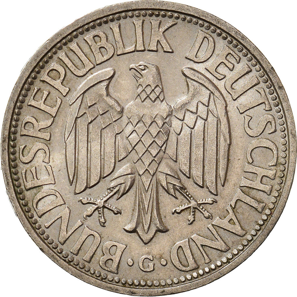 Monnaie, République fédérale allemande, Mark, 1950, Karlsruhe, SUP