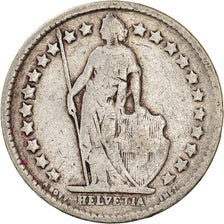 Coin, Switzerland, 1/2 Franc, 1907, Bern, VF(20-25), Silver, KM:23