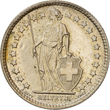 Coin, Switzerland, 1/2 Franc, 1961, Bern, AU(55-58), Silver, KM:23