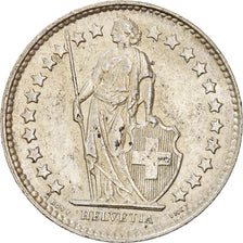 Coin, Switzerland, 1/2 Franc, 1944, Bern, AU(55-58), Silver, KM:23