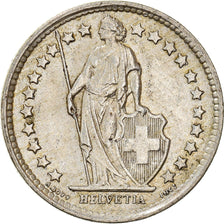 Coin, Switzerland, 1/2 Franc, 1959, Bern, AU(55-58), Silver, KM:23