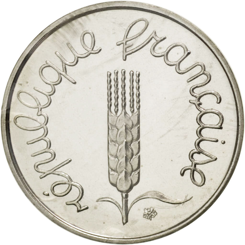 Münze, Frankreich, Centime, 1981, STGL, Silber, KM:P684, Gadoury:4.P1