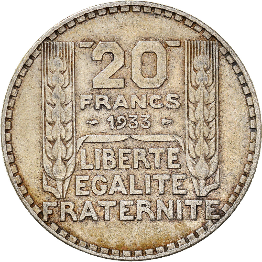 Monnaie, France, Turin, 20 Francs, 1993, Paris, Rameaux courts, TTB, Argent