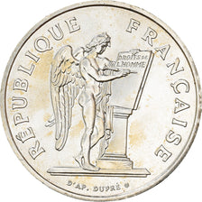 Moneda, Francia, Droits de l'Homme, 100 Francs, 1989, EBC, Plata, KM:970