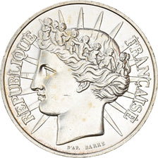 Coin, France, Fraternité, 100 Francs, 1988, AU(55-58), Silver, KM:966