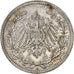 Coin, GERMANY - EMPIRE, 1/2 Mark, 1913, Berlin, AU(55-58), Silver, KM:17