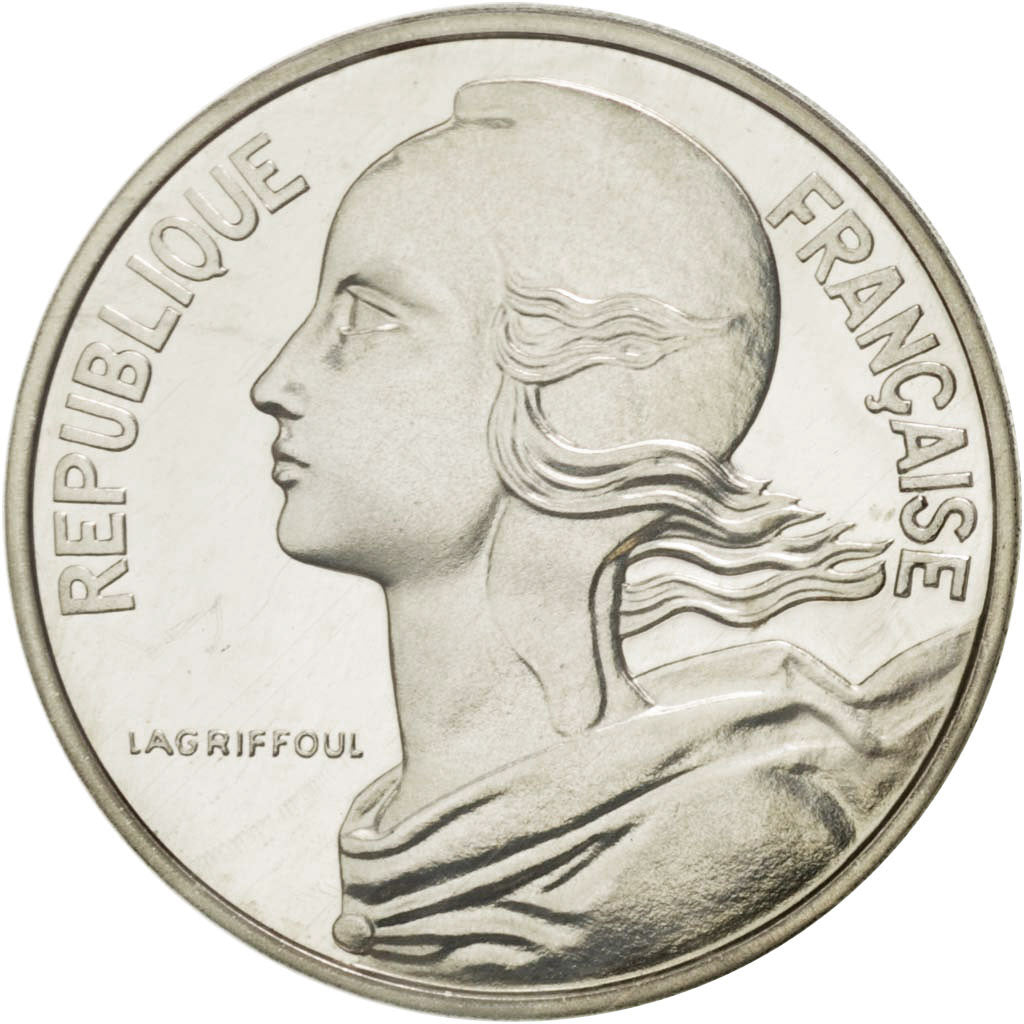 Münze, Frankreich, 10 Centimes, 1981, STGL, Silber, KM:P690, Gadoury:46.P2