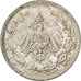Moneta, GERMANIA - IMPERO, 1/2 Mark, 1916, Berlin, SPL-, Argento, KM:17