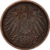 Münze, GERMANY - EMPIRE, Wilhelm II, Pfennig, 1915, Muldenhütten, SS, Kupfer