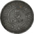 Moneta, Belgio, Albert I, 5 Centimes, 1915, BB, Zinco, KM:80