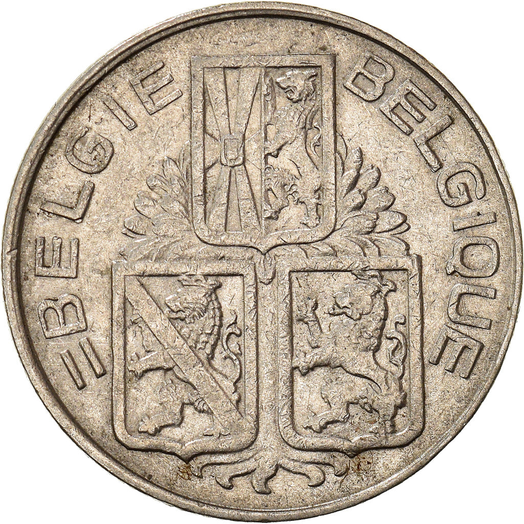 Coin, Belgium, Léopold III, Franc, 1940, EF(40-45), Nickel, KM:120
