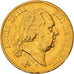 Moneda, Francia, Louis XVIII, 40 Francs, 1818, Paris, MBC, Oro