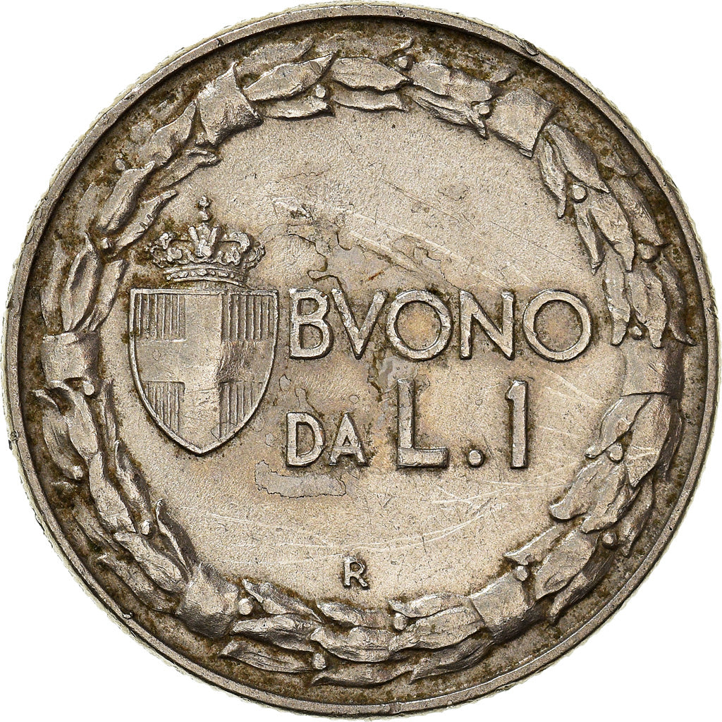 Monnaie, Italie, Vittorio Emanuele III, Lira, 1923, Rome, TTB, Nickel, KM:62