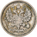 Coin, Russia, Nicholas II, 10 Kopeks, 1913, Saint-Petersburg, EF(40-45), Silver
