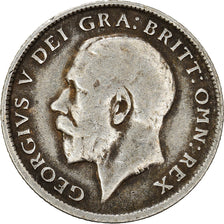 Coin, Great Britain, George V, 6 Pence, 1916, EF(40-45), Silver, KM:815