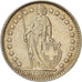 Coin, Switzerland, Franc, 1963, Bern, AU(50-53), Silver, KM:24
