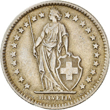 Coin, Switzerland, 2 Francs, 1960, Bern, AU(50-53), Silver, KM:21