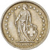 Coin, Switzerland, 2 Francs, 1960, Bern, AU(50-53), Silver, KM:21