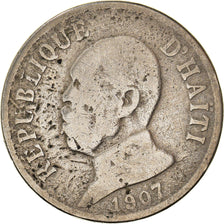 Coin, Haiti, 20 Centimes, 1907, VF(20-25), Copper-nickel, KM:55