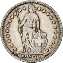 Coin, Switzerland, Franc, 1916, Bern, EF(40-45), Silver, KM:24