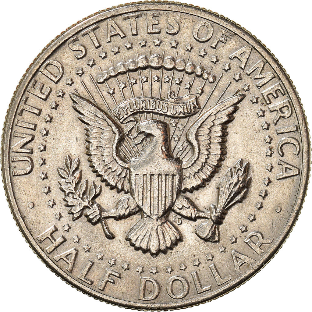 Monnaie, États-Unis, John F. Kennedy, Half Dollar, 1971, Denver, TTB+