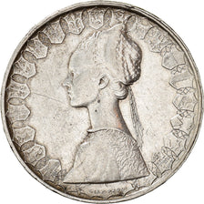 Coin, Italy, 500 Lire, 1960, Rome, EF(40-45), Silver, KM:98