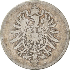 Coin, GERMANY - EMPIRE, Wilhelm I, Mark, 1875, Hanovre, F(12-15), Silver, KM:7