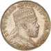 Coin, Ethiopia, Menelik II, Birr, 1895 (1902-03), Paris, AU(55-58), Silver