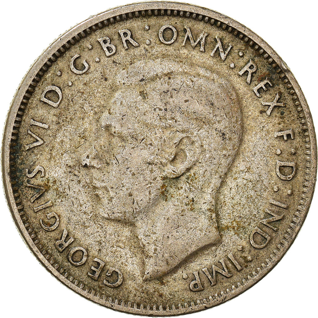 Coin, Australia, George VI, Florin, 1947, Melbourne, EF(40-45), Silver, KM:40a