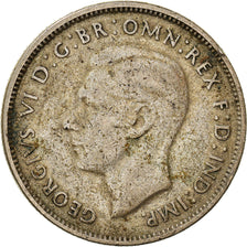 Coin, Australia, George VI, Florin, 1947, Melbourne, EF(40-45), Silver, KM:40a