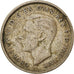 Coin, Australia, George VI, Florin, 1947, Melbourne, EF(40-45), Silver, KM:40a