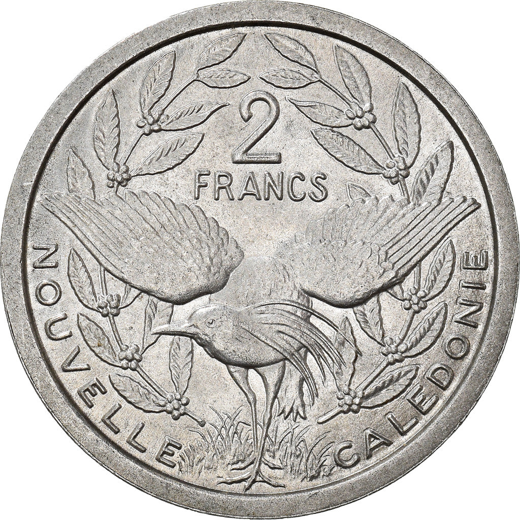 Monnaie, Nouvelle-Calédonie, 2 Francs, 1949, Paris, SUP, Aluminium, KM:9