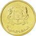 MOROCCO, 10 Santimat, 2011, KM #136, MS(63), Brass Plated Steel, 20, 3.01