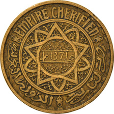 Coin, Morocco, Mohammed V, 50 Francs, AH 1371/1952, Paris, EF(40-45)