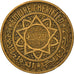 Coin, Morocco, Mohammed V, 50 Francs, AH 1371/1952, Paris, EF(40-45)