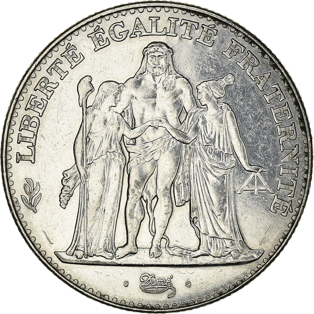 Coin, France, Hercule, 5 Francs, 1996, Paris, AU(55-58), Nickel, KM:1155