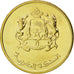 MOROCCO, 20 Santimat, 2011, KM #137, MS(63), Brass Plated Steel, 23, 3.97
