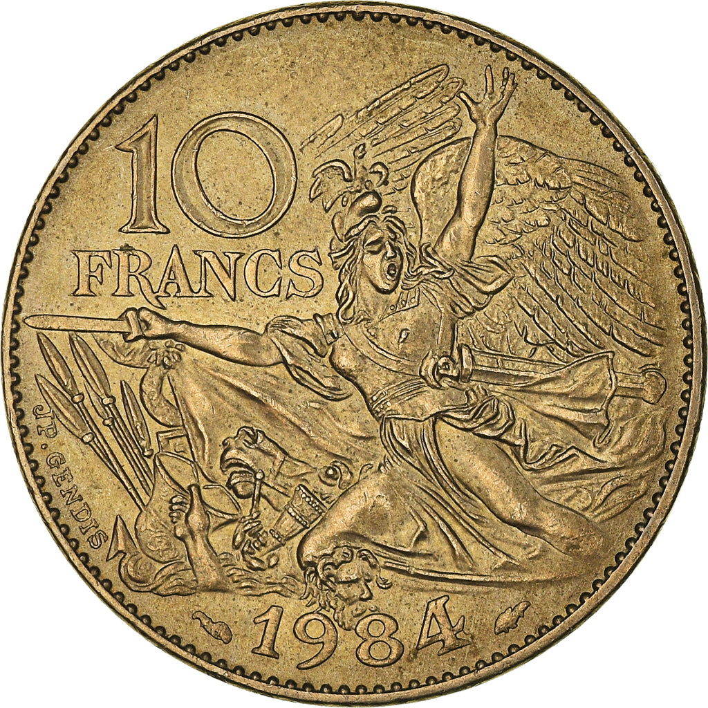Monnaie, France, François Rude, 10 Francs, 1984, Tranche A, TTB+