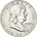 Coin, United States, Franklin Half Dollar, 1957, Philadelphia, AU(50-53)