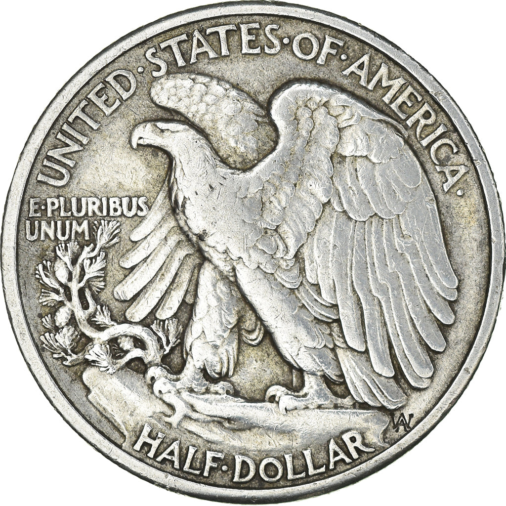 Coin, United States, Liberty Walking, Half Dollar, 1939, Philadelphia