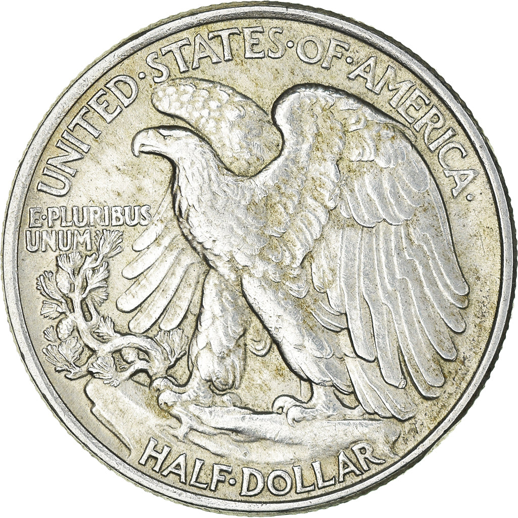 Coin, United States, Liberty Walking, Half Dollar, 1947, Philadelphia