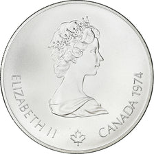 Coin, Canada, Montréal XXI Olympiade, 5 Dollars, 1974, Ottawa, MS(65-70)