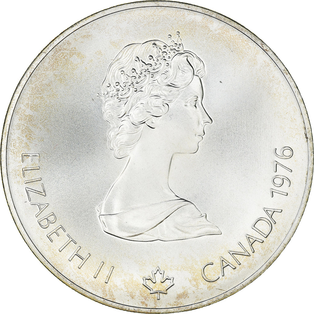 Coin, Canada, Montréal XXI Olympiade, 5 Dollars, 1976, Ottawa, MS(65-70)
