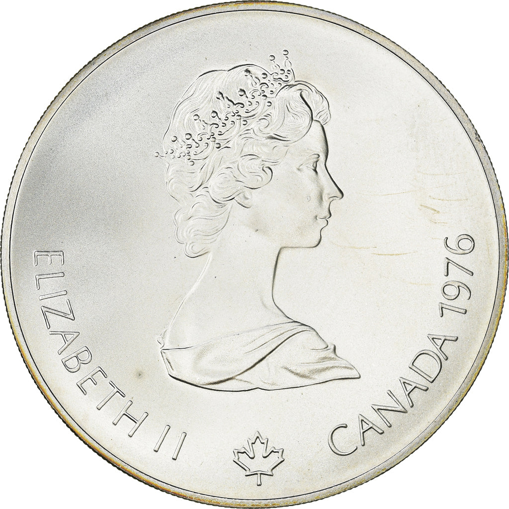 Coin, Canada, Montréal XXI Olympiade, 5 Dollars, 1976, Ottawa, MS(65-70)